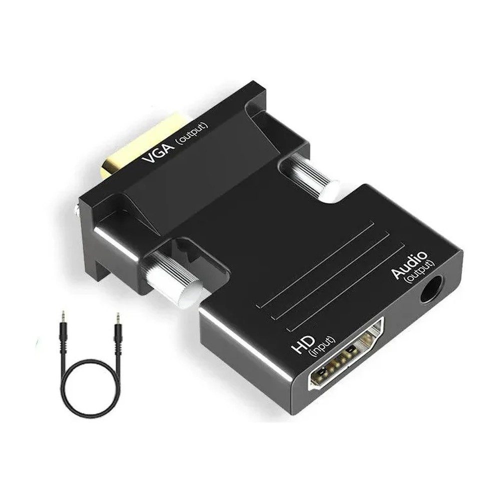 Adaptateur Hdmi To Vga + Audio — photo 2