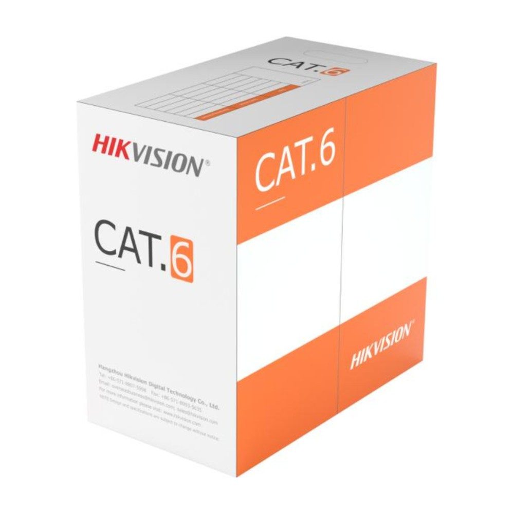 Cable Reseau CAT6 UTP Hikvision Couleur Gris — photo 2