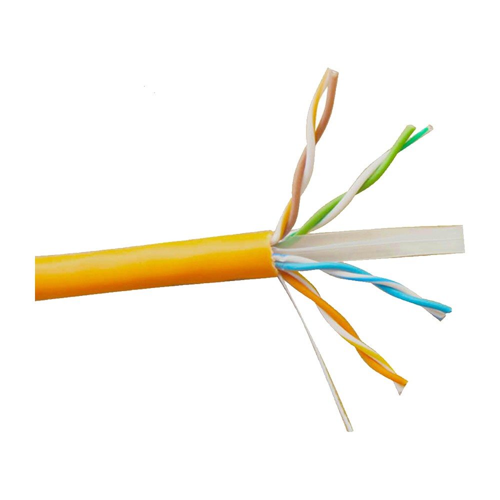 Cable Reseau CAT6 UTP O Wire Couleur Orange