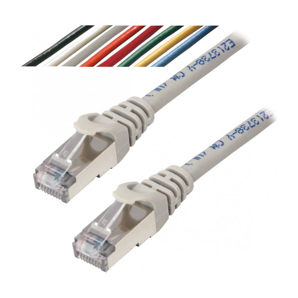 Cable Reseau Cat6A FTP Giganet Couleur G