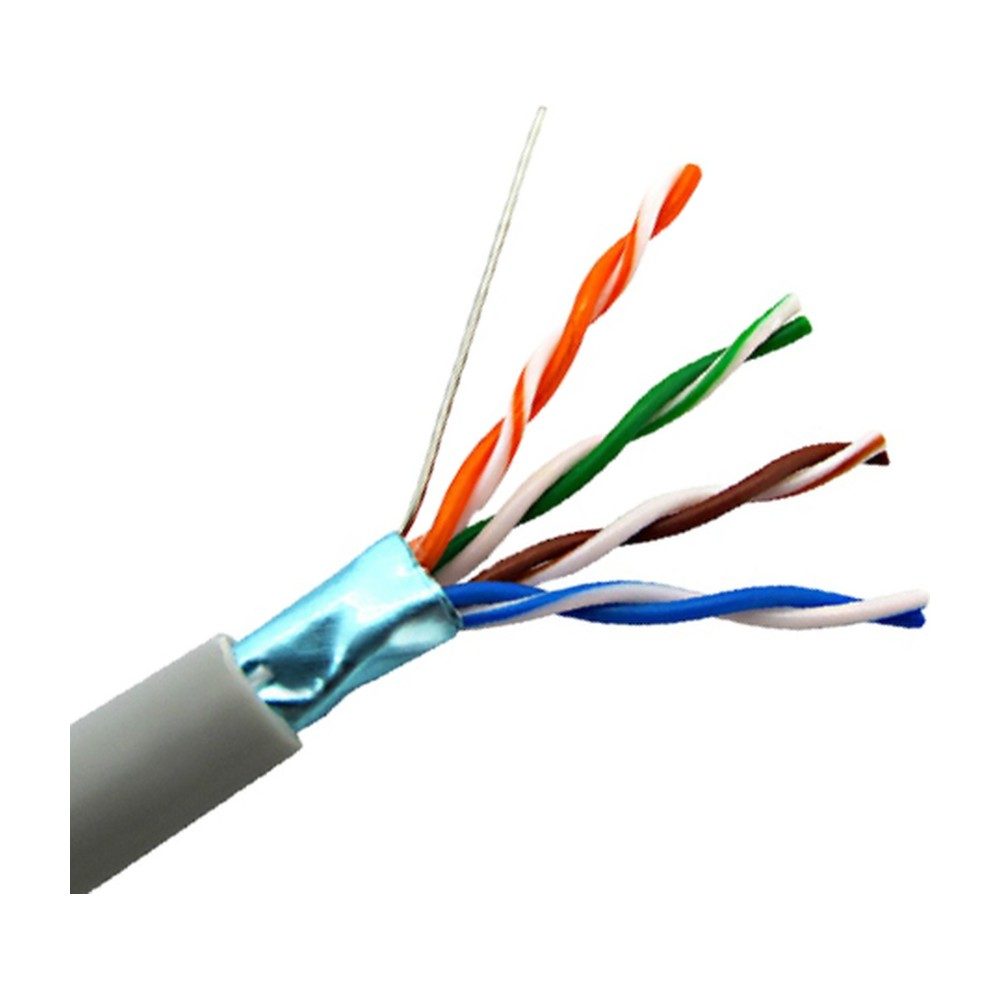 Cable Reseau CAT6 FTP Giganet Couleur Gris