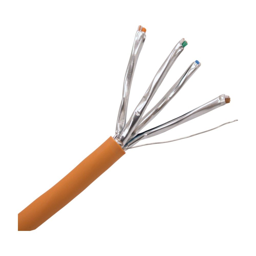 Cable Reseau CAT6 FTP Cable Solution Couleur Orange