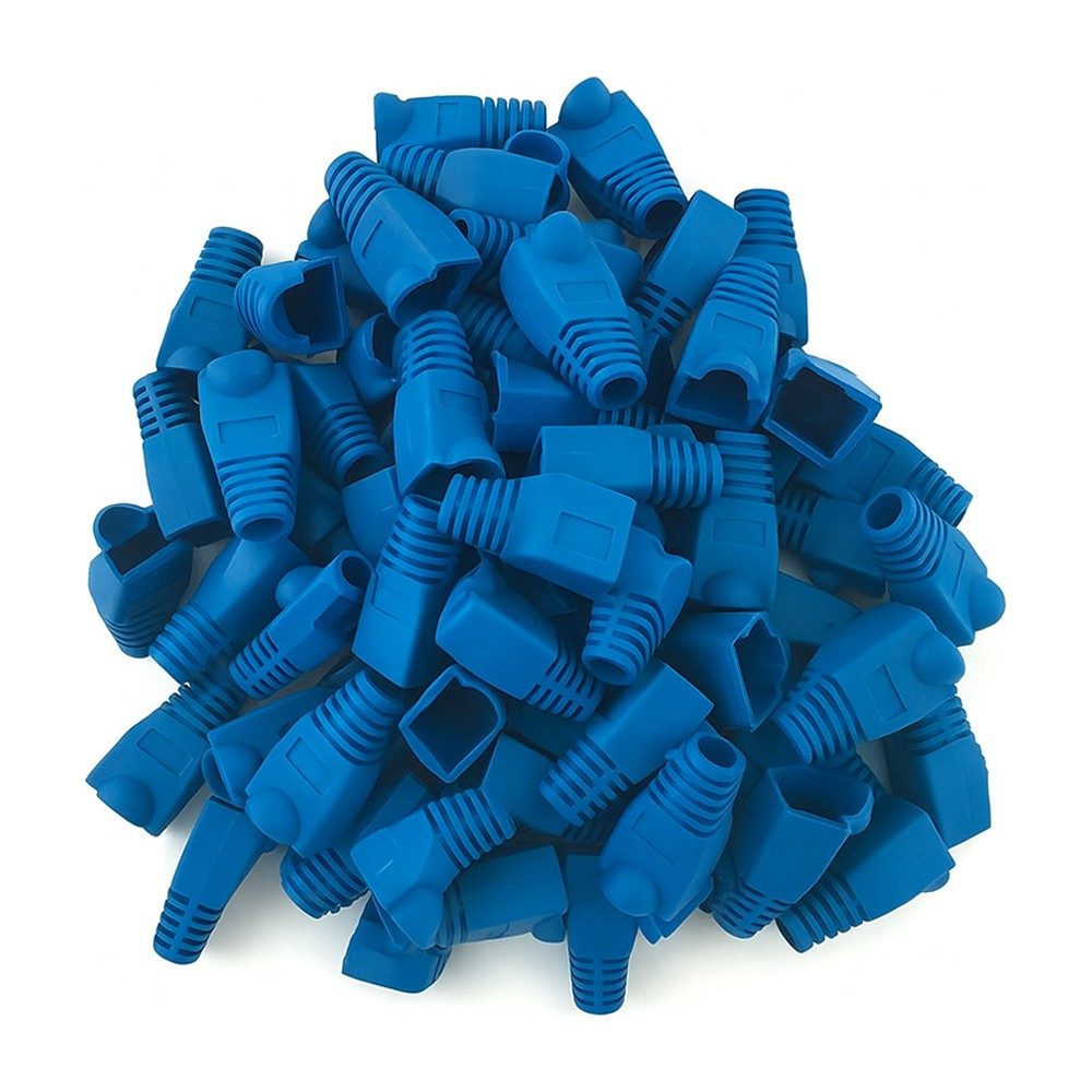 CACHE TETE RJ45 BLEU