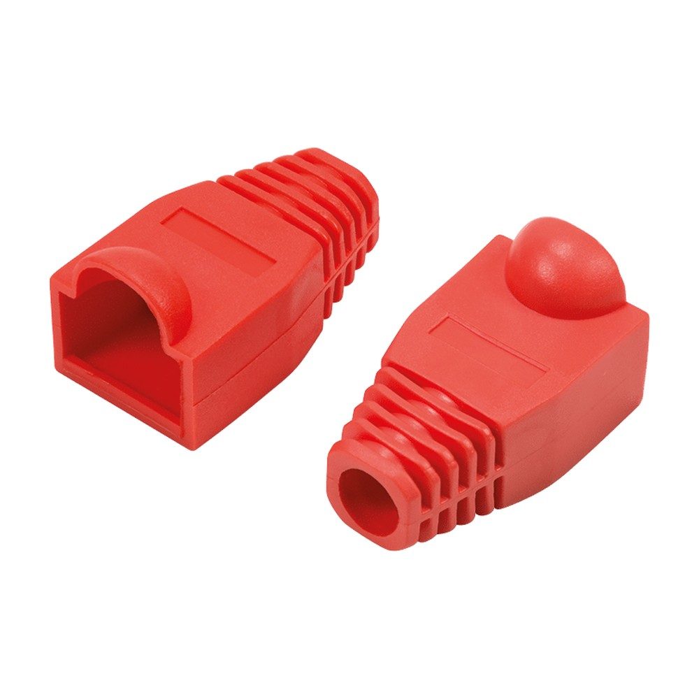 CACHE TETE RJ45 ROUGE