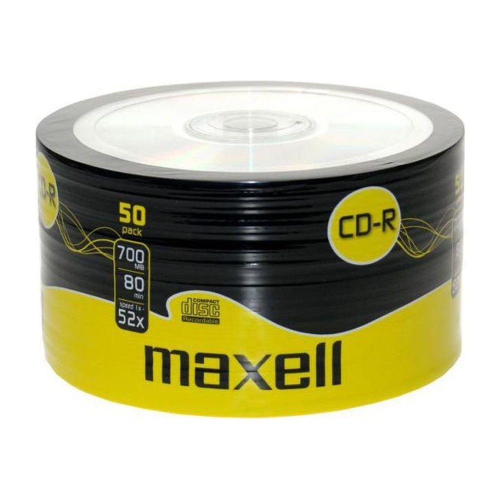 CD MAXELL CD-R 700MB/80MIN/52X GE RECORD