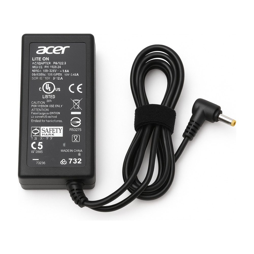 Charegeur Acer 19V/3.42A Tete Jaune