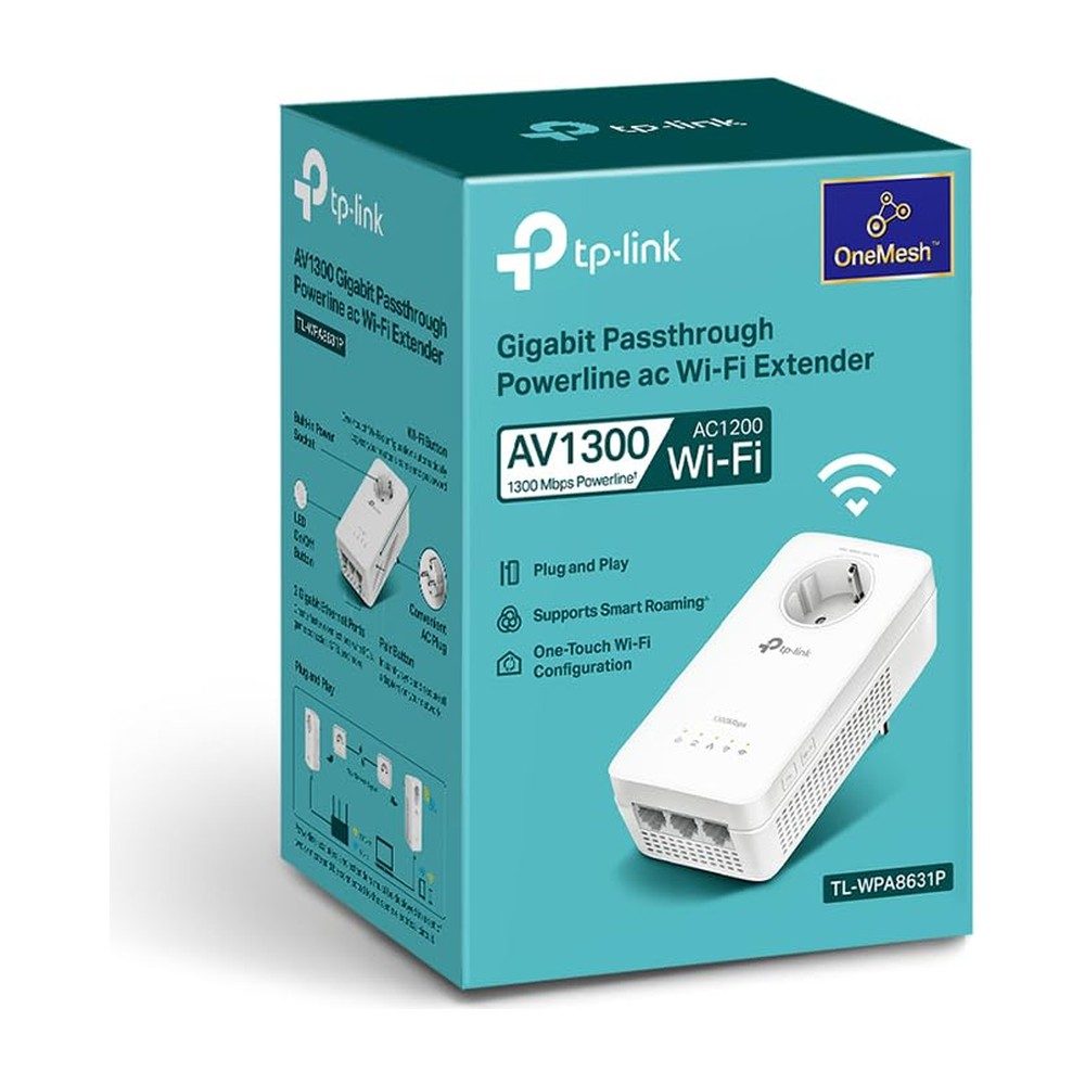 Kit de 2 CPL AV1300 Gigabit CPL HomePlug AV2