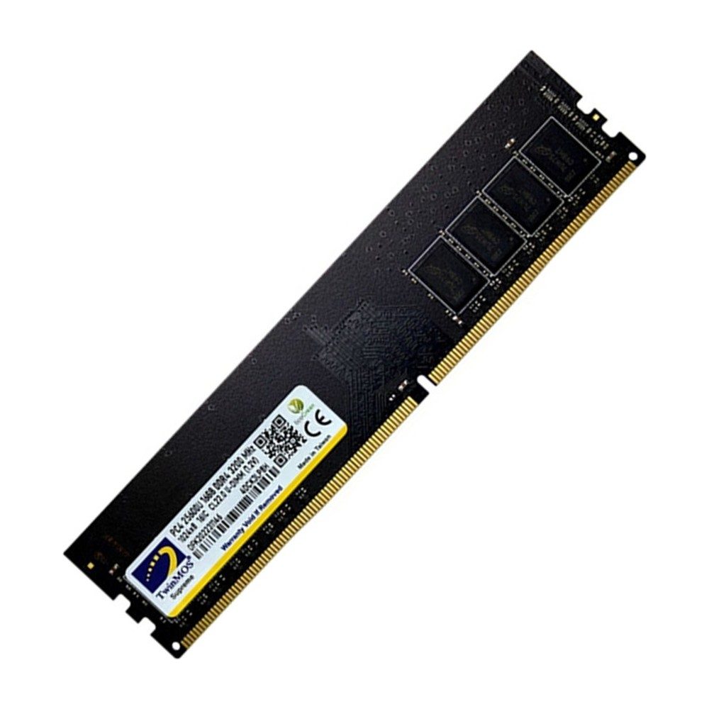 Barrette Mémoire TwinMos DDR4 16Go 2666 Pc Bureau