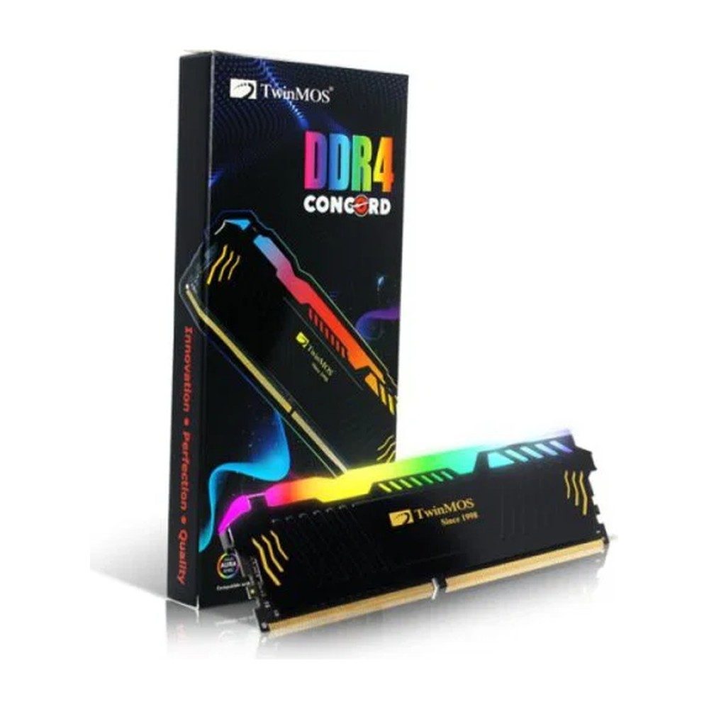 Barette Memoire TwinMos DDR4 32Go 3200 RGB Pc Bureau — photo 2