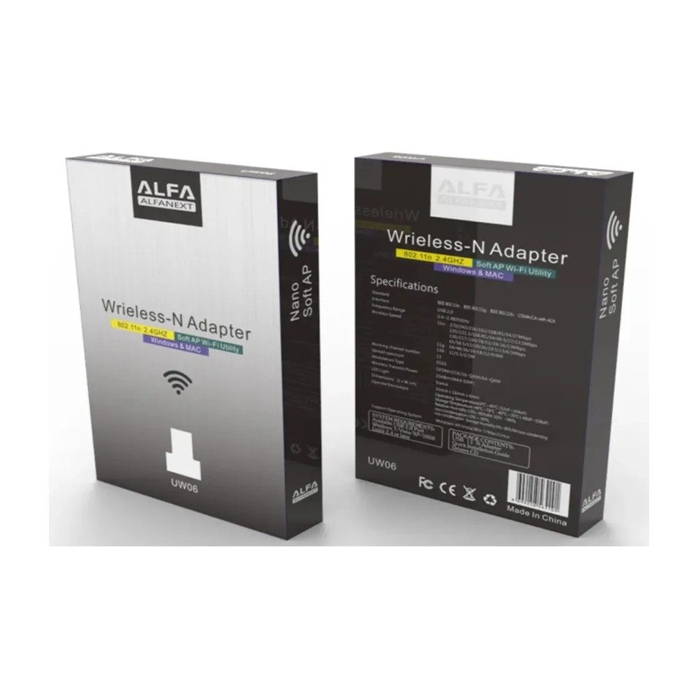 DONGLE WIFI ALFA 10Dbi