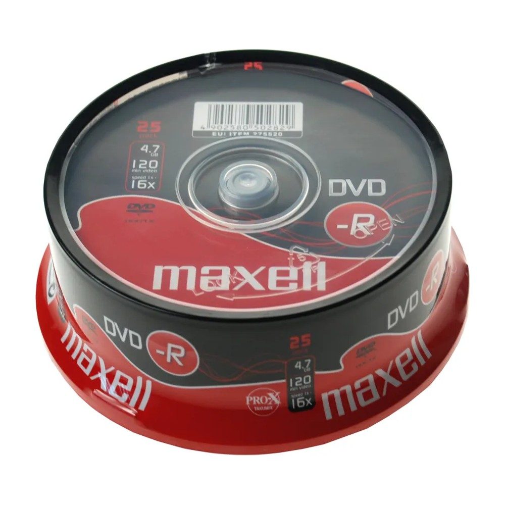 MAXELL DVD-R 4.7GB/120Min/16x