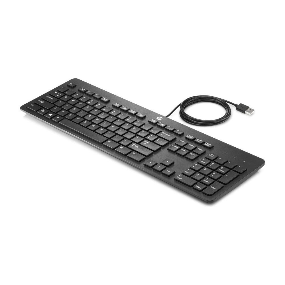 Kit Clavier et Souris Plat AZERTY et Souris sans fil HP