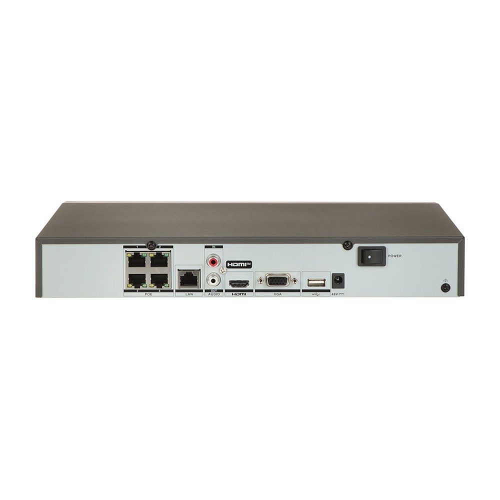 NVR Hikvision 4 PORTS DS-7604NXI-K1/4P(D