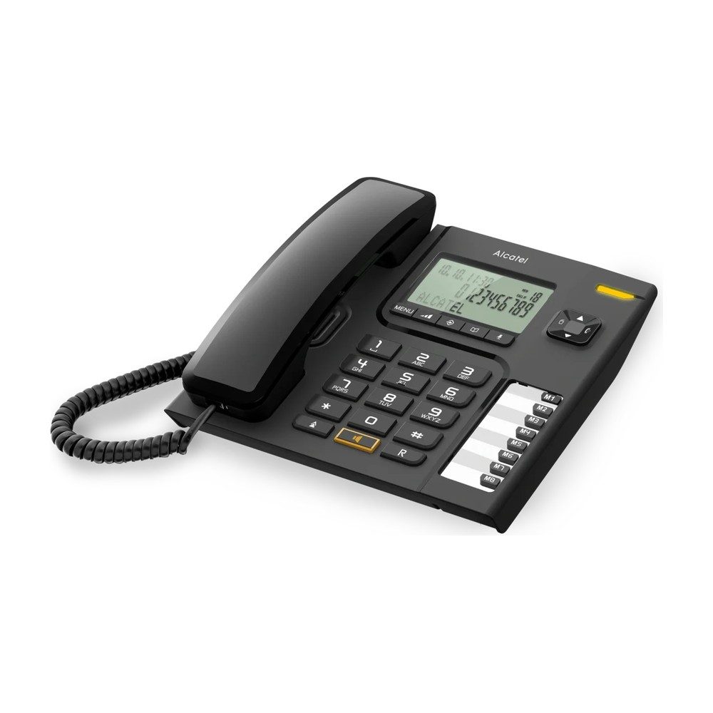 Poste Téléphonique Alcatel avec Afficheur T76CE Black