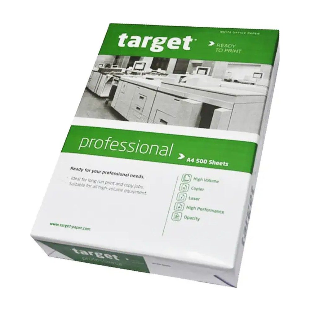 RAM PAPIER A4 80G 500F TARGET PROFESSIONAL