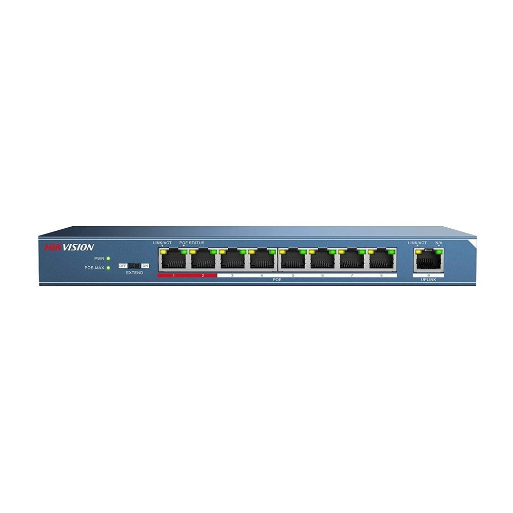 Switch Hikvision 8 Ports POE 3E0109P