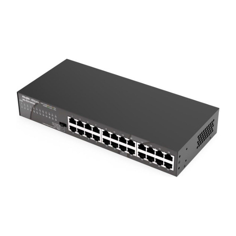 Switch 24 Ports Ruijie Gigabite RG-ES124GD 10/100/1000 Mbps — photo 2