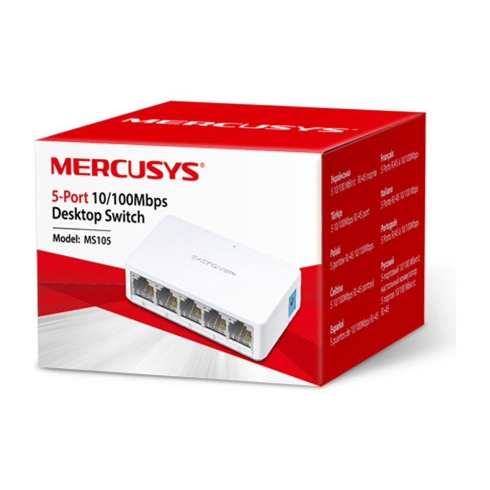 Switch Mercusys 5 Ports MS105 — photo 2