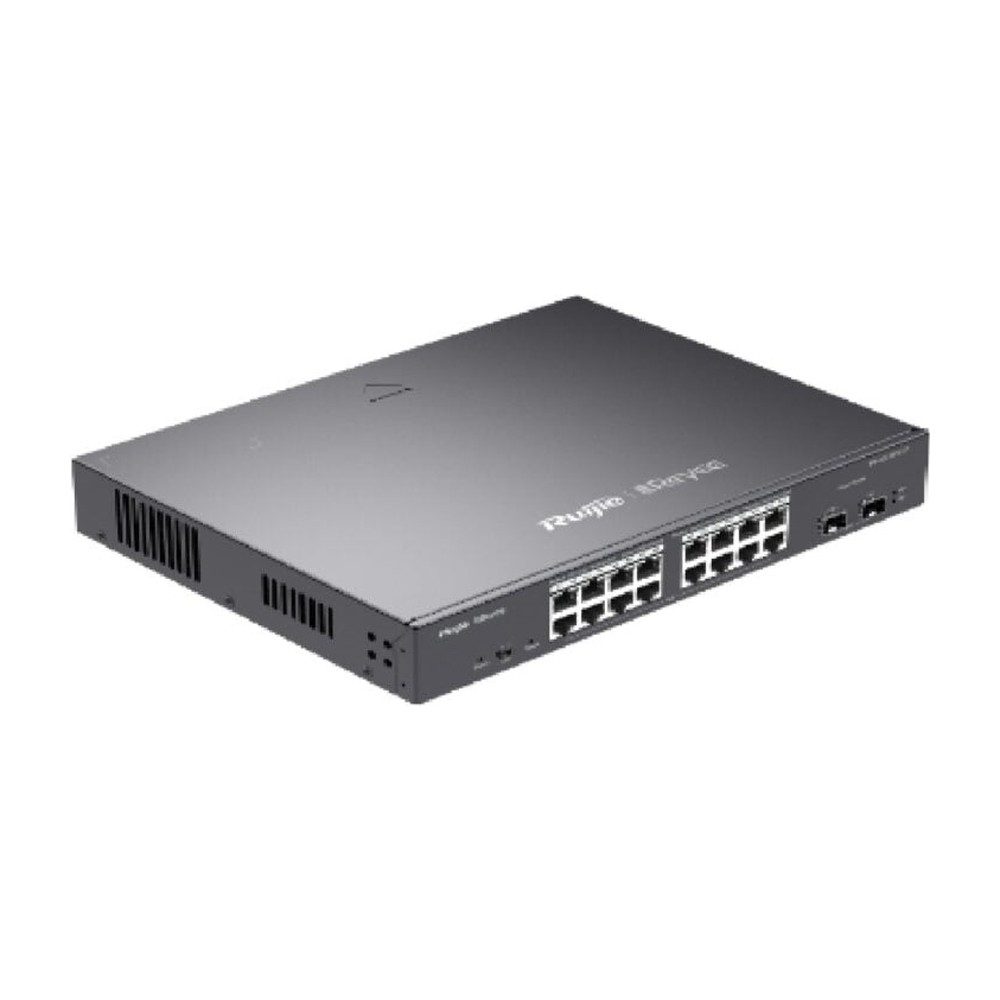 Switch Ruijie 18 Ports + 2 Ports Gigabit SFP Smart Cloud PoE RG-ES218GC-P