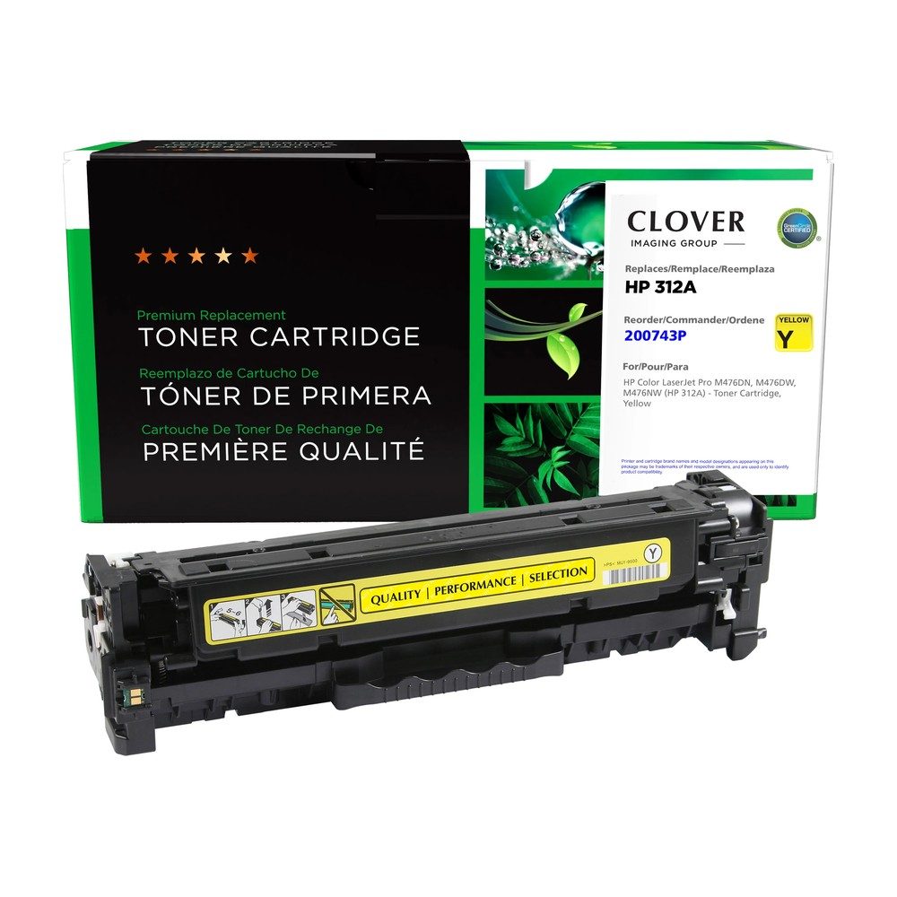 Toner HP/Canon CC532A/CE412A/CF382A Yellow Universel Adaptable Best Print