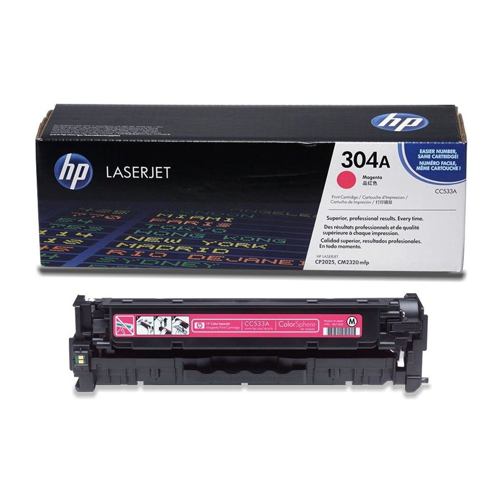 Toner HP 304A Magenta CC533 Original