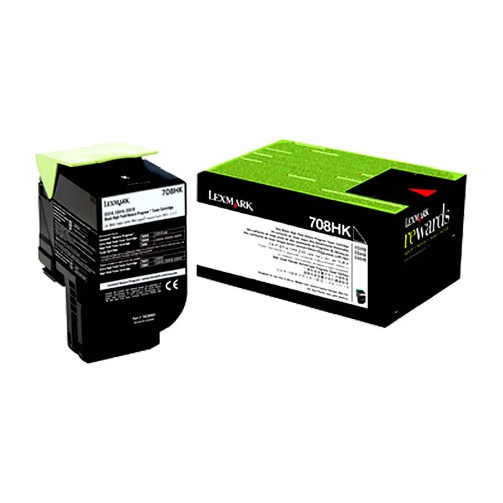 Toner Lexmark 708B Black CS31 Original — photo 2