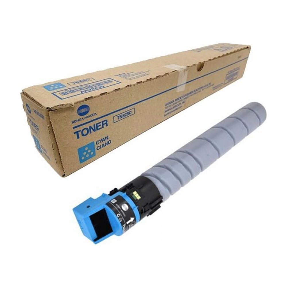 Toner Konica Minolta TN 328 Cyan Original — photo 2