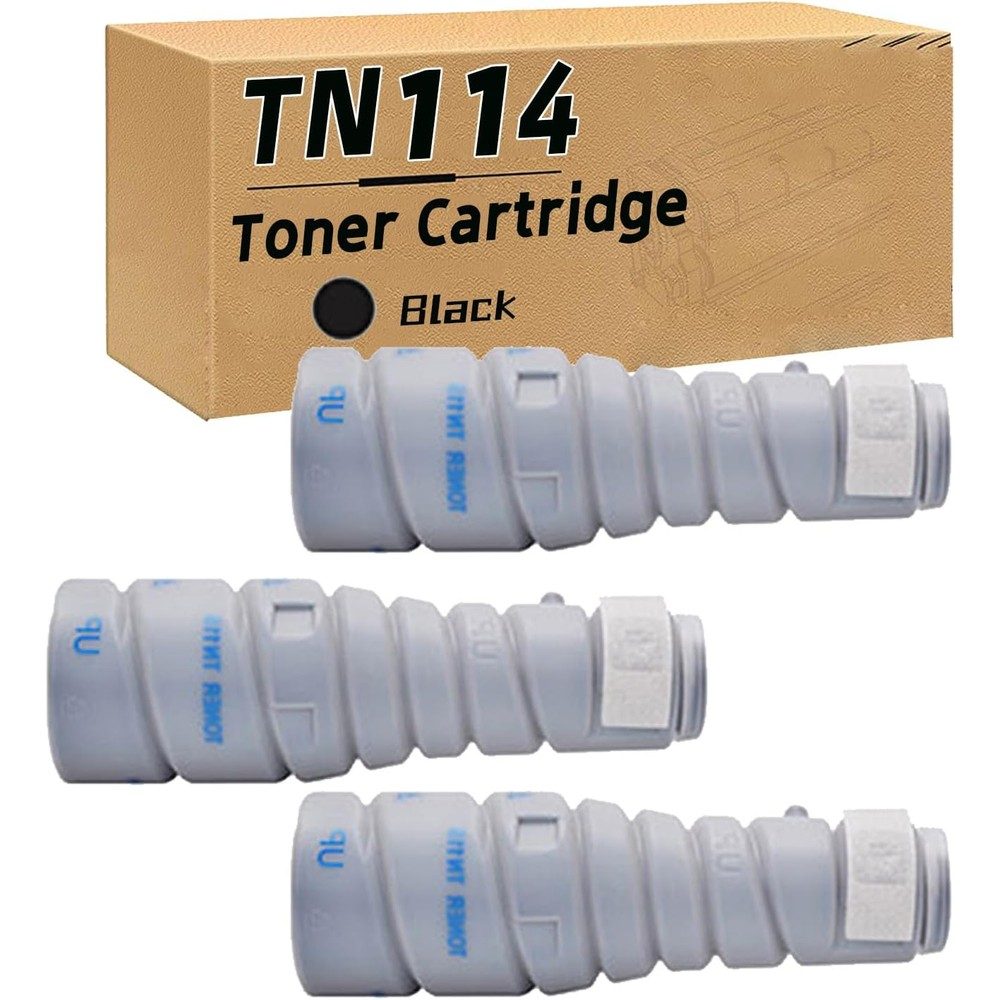 Toner Koncia Minolta TN114/115/DI106 Black Adaptable Eurotoner