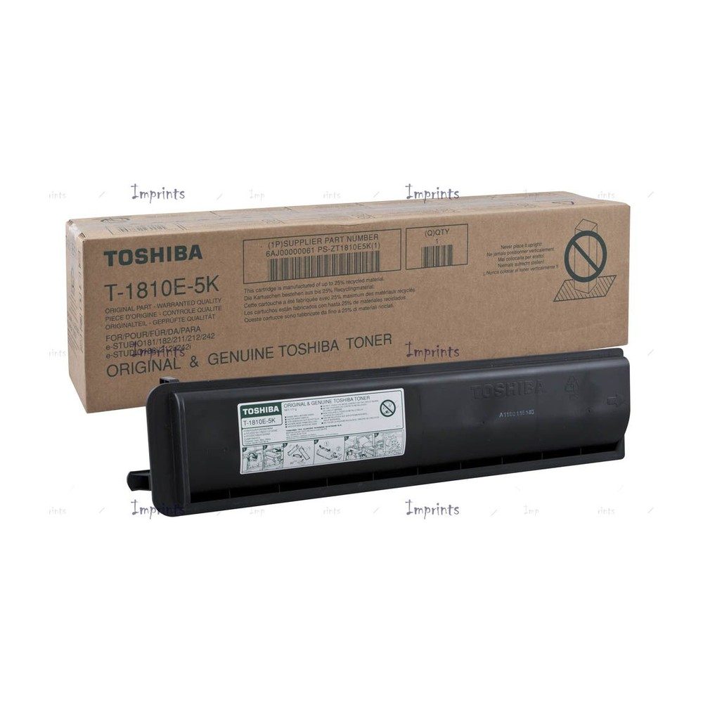 TonerToshiba T-1810E-5K 181/182/211/212/242 Black Original