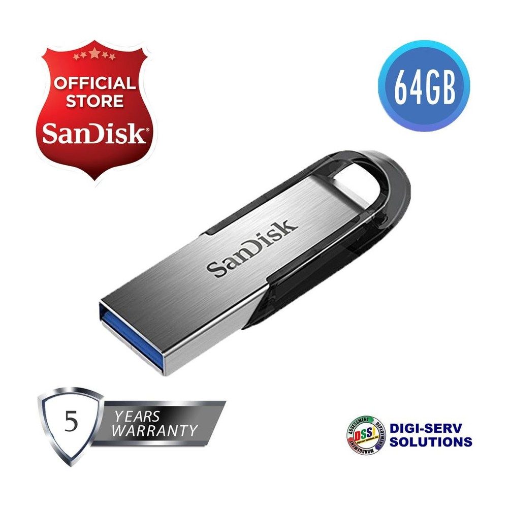 Cle Usb 64Go SanDisk Ultra Flair 3.0 Metal (SDCZ73-064G-G46) — photo 2