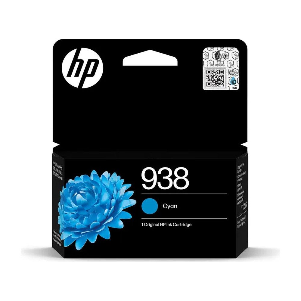 Cartouche HP 938 Cyan Original Ink Cartridge 4S6X5PE