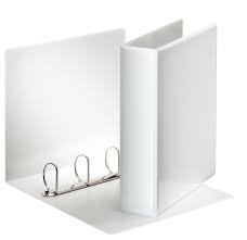CLASSEUR 4 ANNEAUX 7CM BLANC