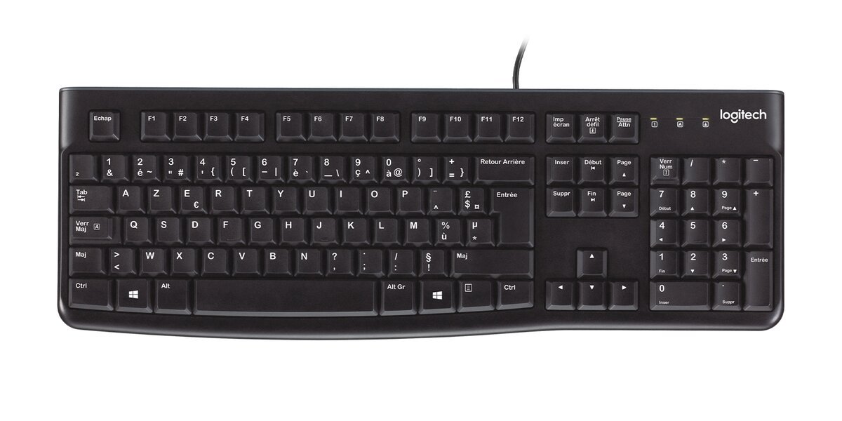 Clavier Filaire K120 AZERTY