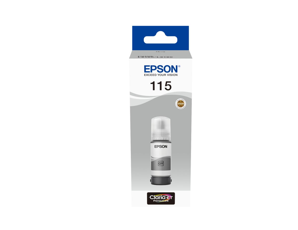 Bouteille Epson 115 Grey Original