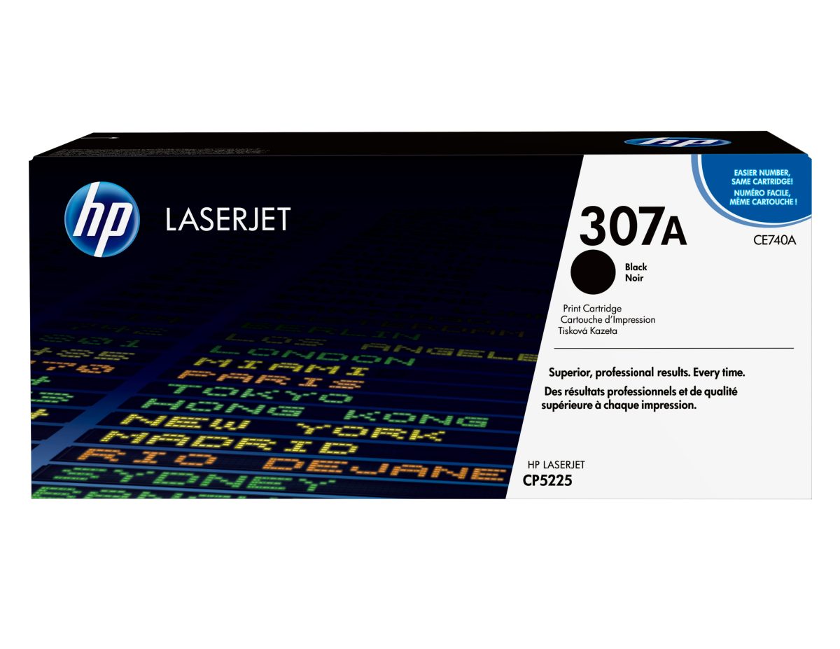 Toner HP 307A CE740A Black Digital Print