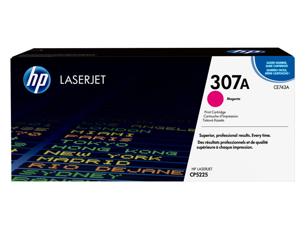 Toner HP 307A CE743A Magenta Digital Print