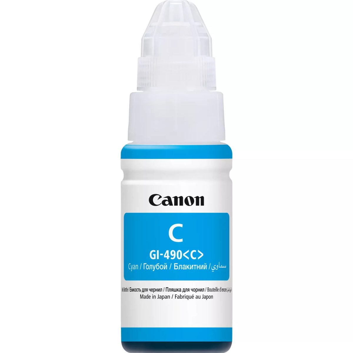 Bouteille Canon 490 Cyan Eurotoner