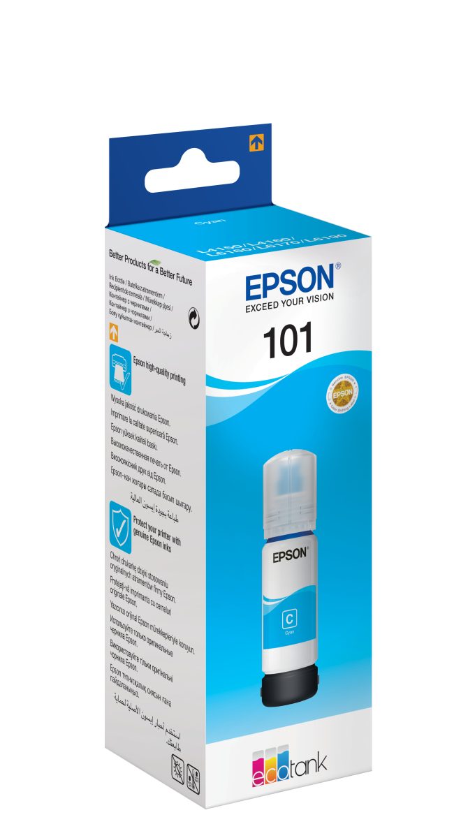 Bouteille Epson 101 Cyan Original