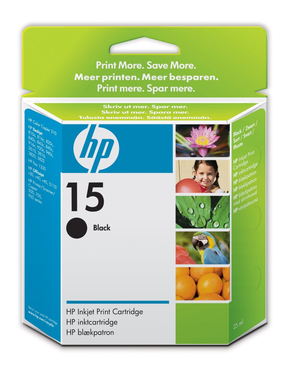 Cartouche HP 15 Black C6615DE 