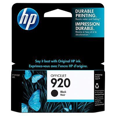 Cartouche HP 920 Black CD971AE