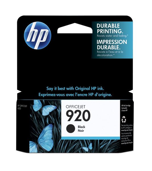 Cartouche HP 920 Black CD971AE — photo 2