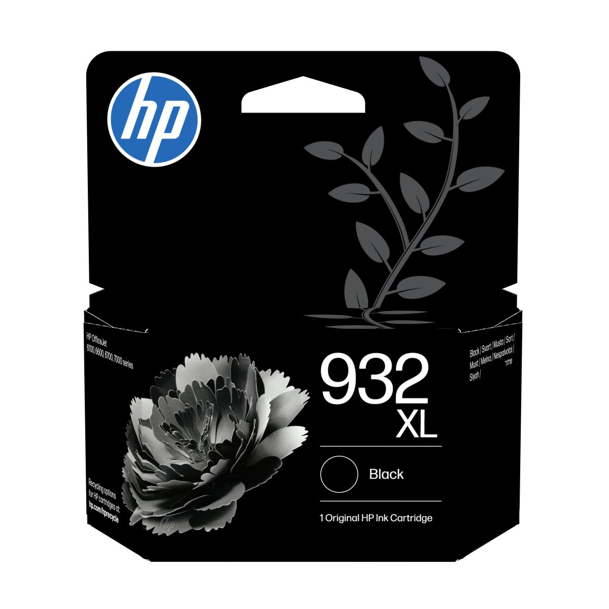 HP 932XL Noir - Cartouche d'encre grande capacité HP d'origine (CN053AE)