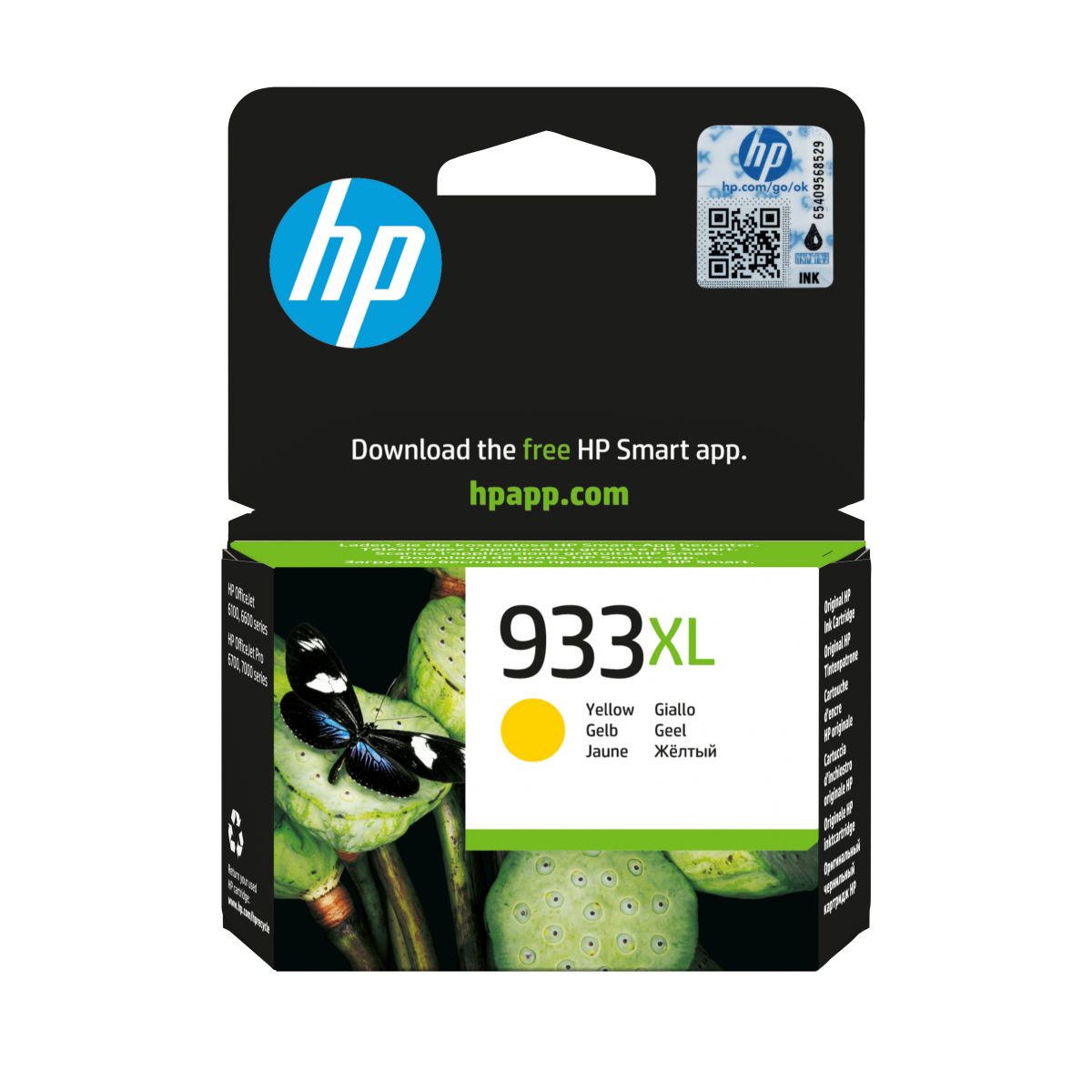 Cartouche HP 933XL Yellow CN056