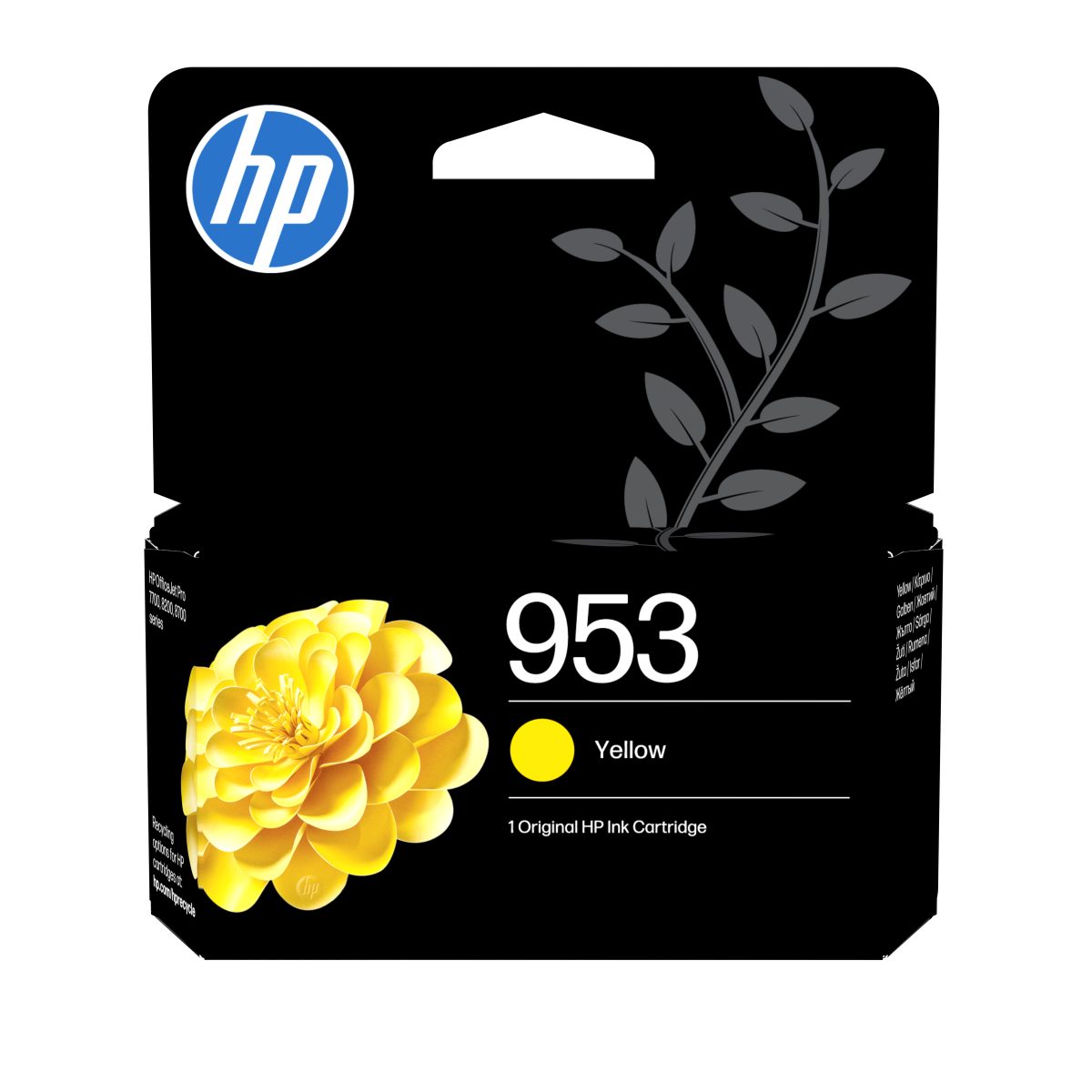 Cartouche HP 953 Yellow F6U14AE