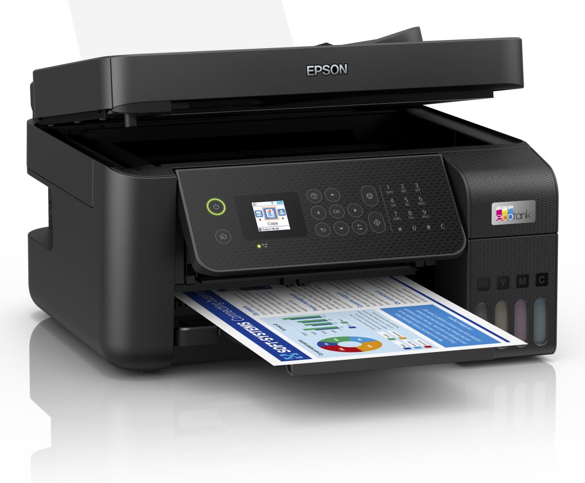 Imprimante Epson L5290 Pro MFP réservoirs rechargeables (C11CJ65405) — photo 4