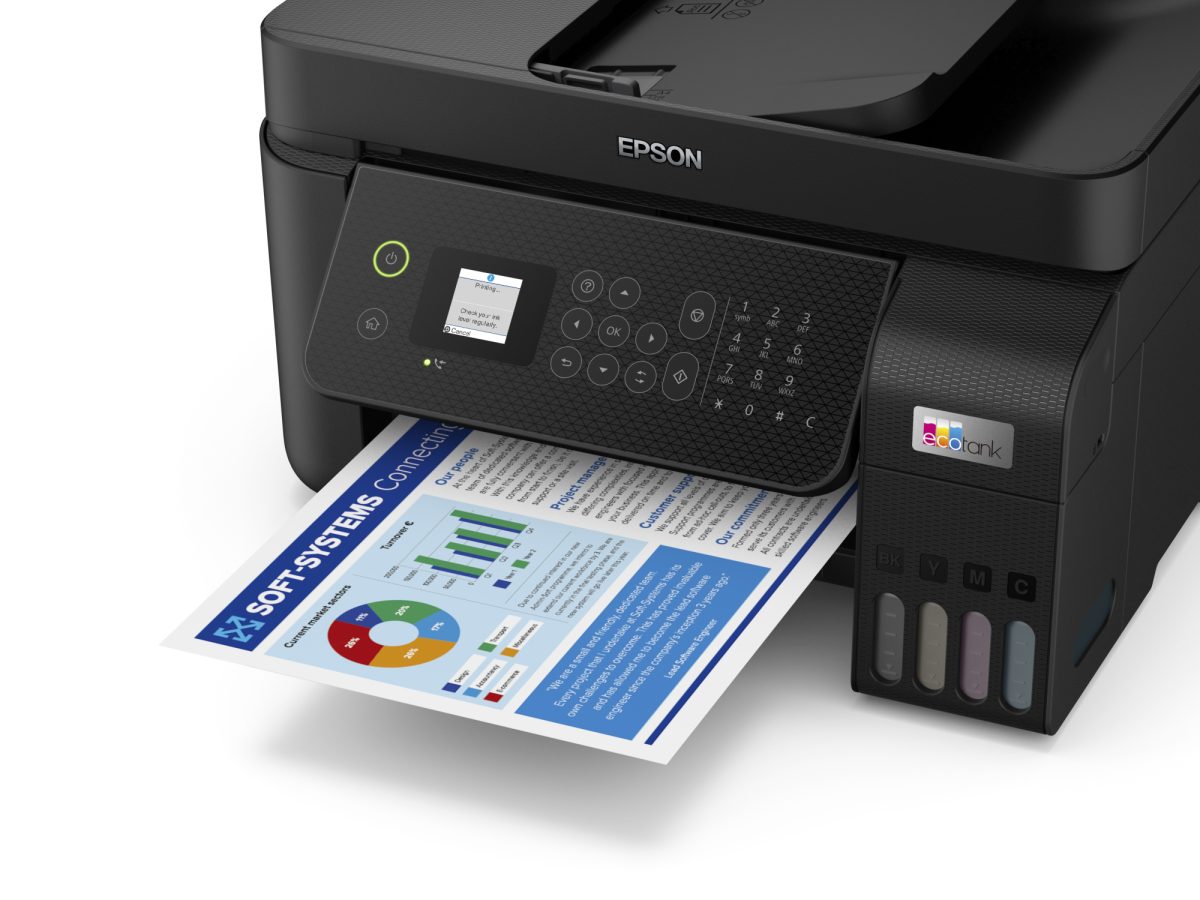 Imprimante Epson L5290 Pro MFP réservoirs rechargeables (C11CJ65405) — photo 8