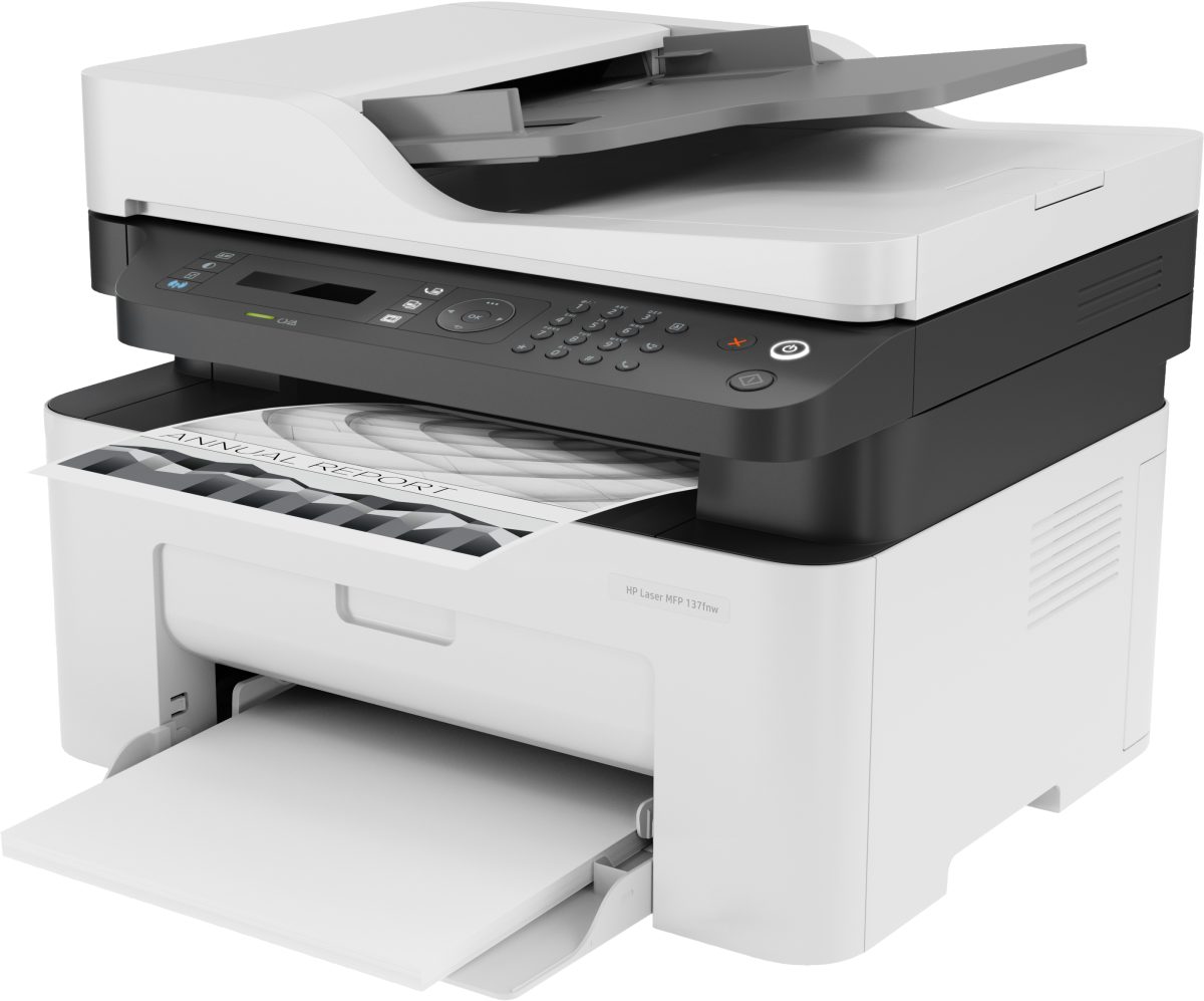 Imprimante Hp 137Fnw MFP Laser Monochrome (4ZB84A) — photo 2