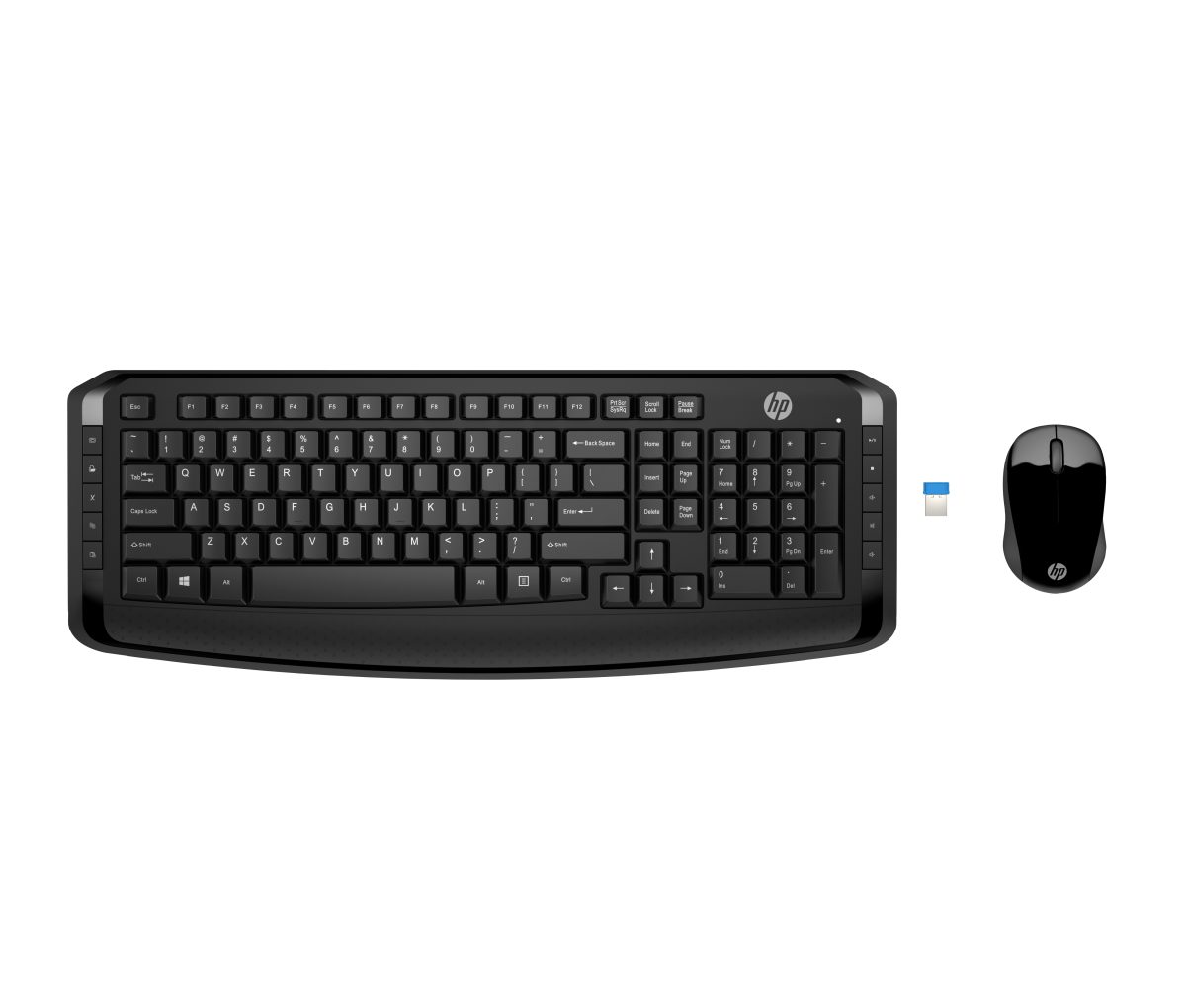 Kit Clavier et souris sans fil HP 300 (3ML04AA)