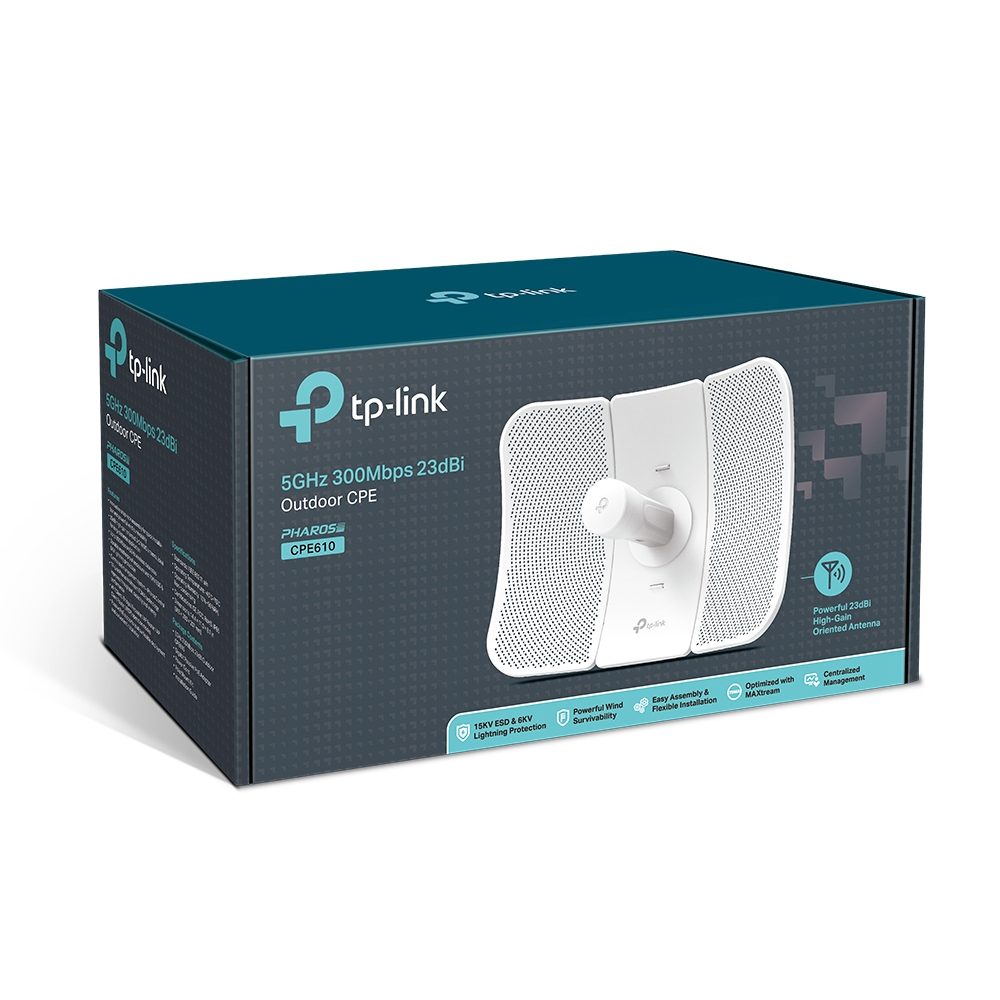 Point D'Acces TP-Link CPE610 CPE Outdoor 5 GHz 300 Mbps 23dbi — photo 4