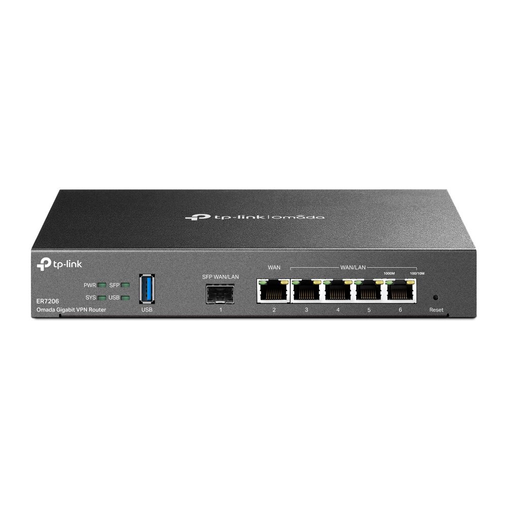 Routeur Vpn TP-Link ER7206 SafeStream Multi-WAN Gigabit